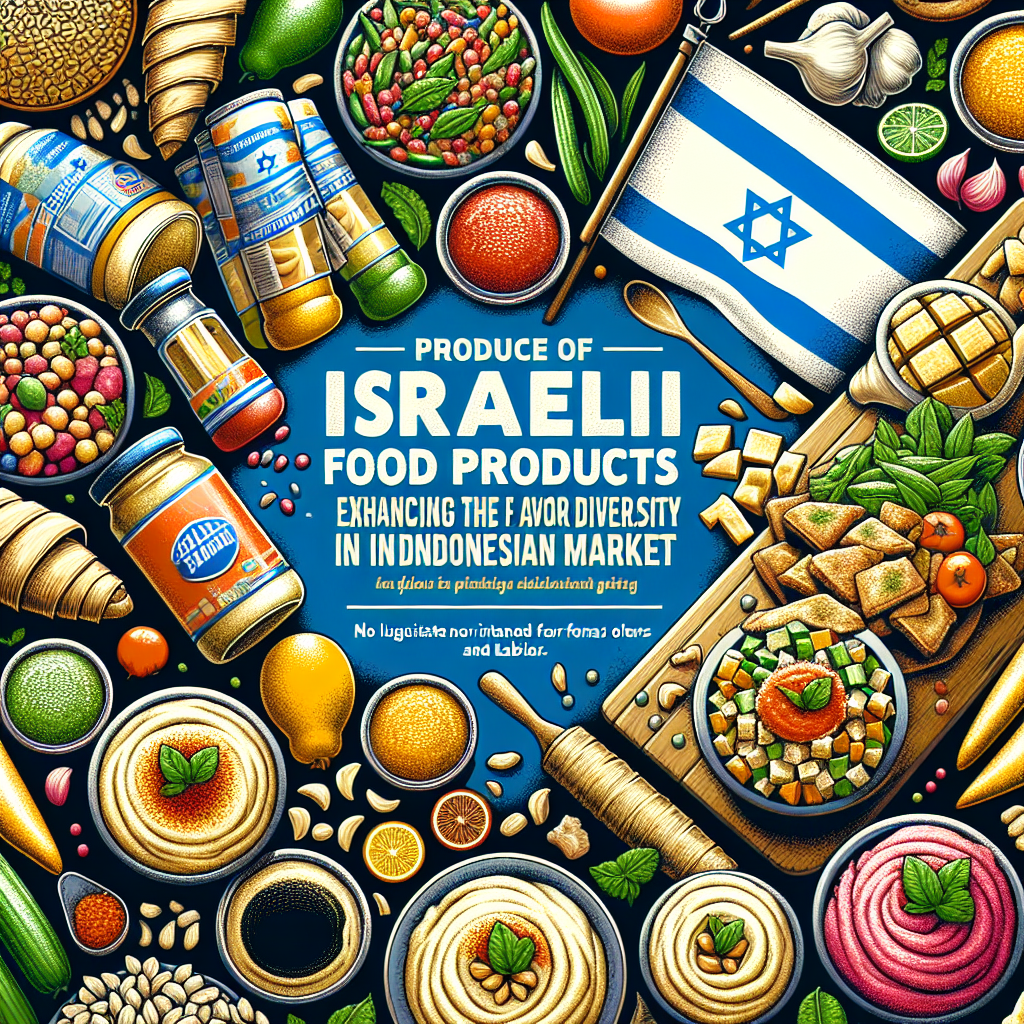 Produk Makanan Israel Meningkatkan Keberagaman Rasa di Pasar Indonesia