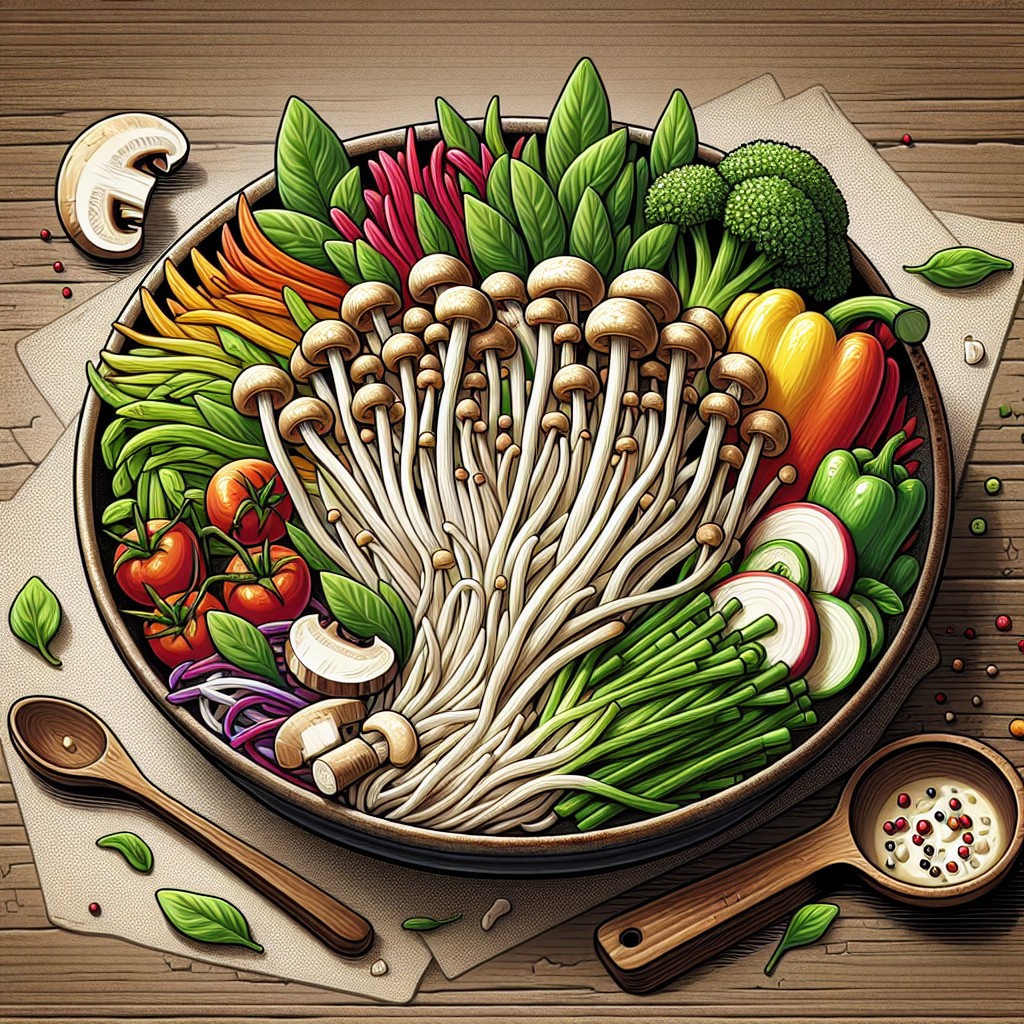 Kreasi Resep Jamur Enoki yang Lezat dan Mudah Dibuat Rumahan