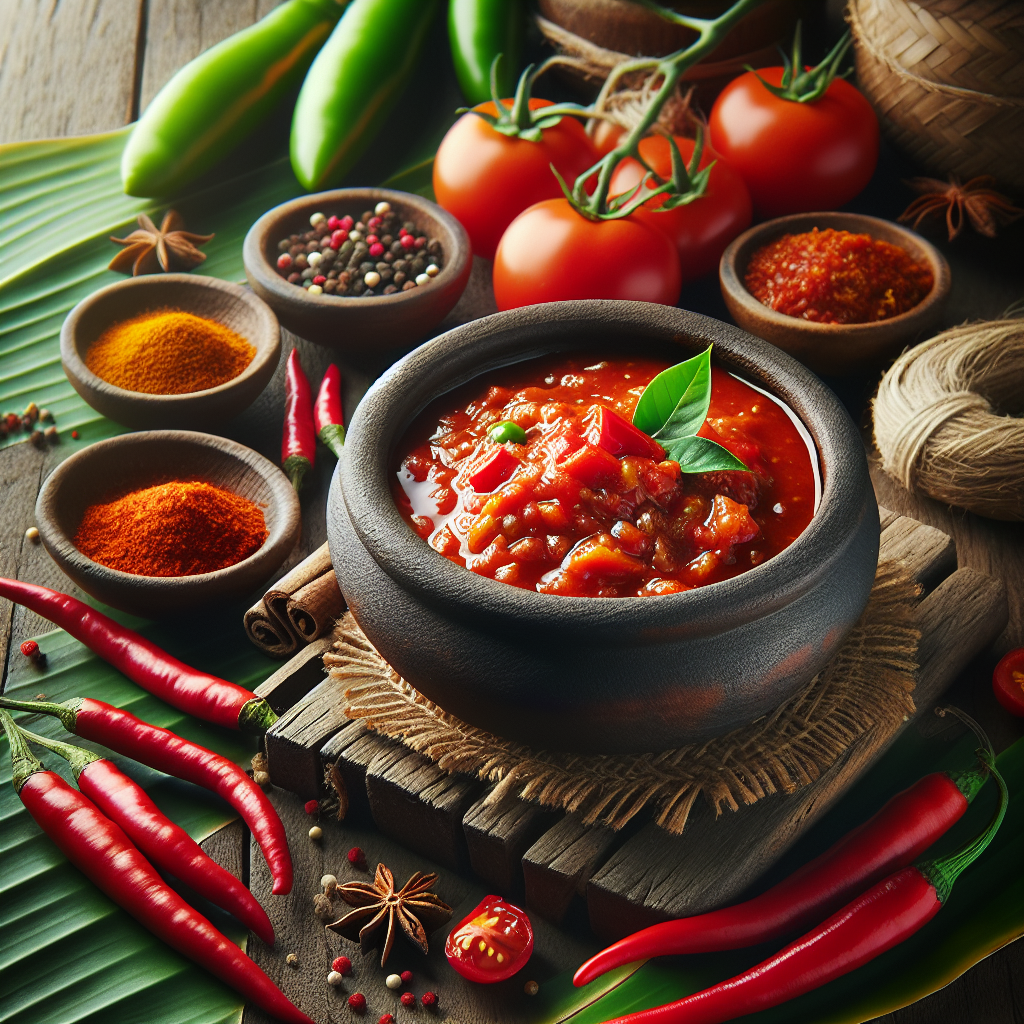 Resep Sambal Tomat Pedas Menggugah Selera